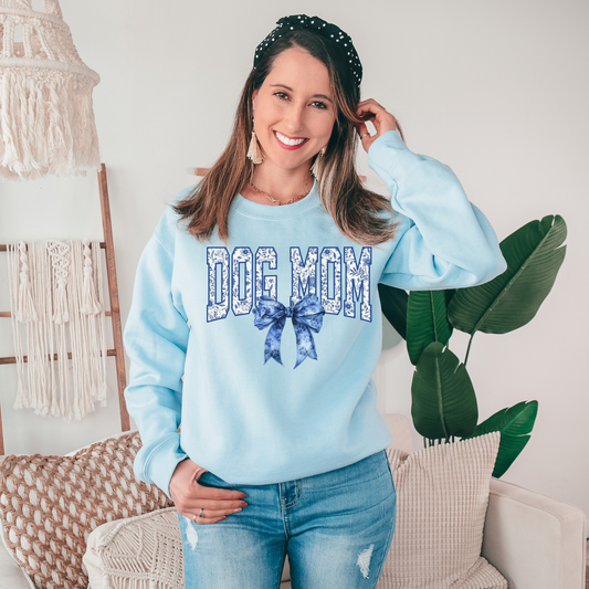 Dog Mom with Bow