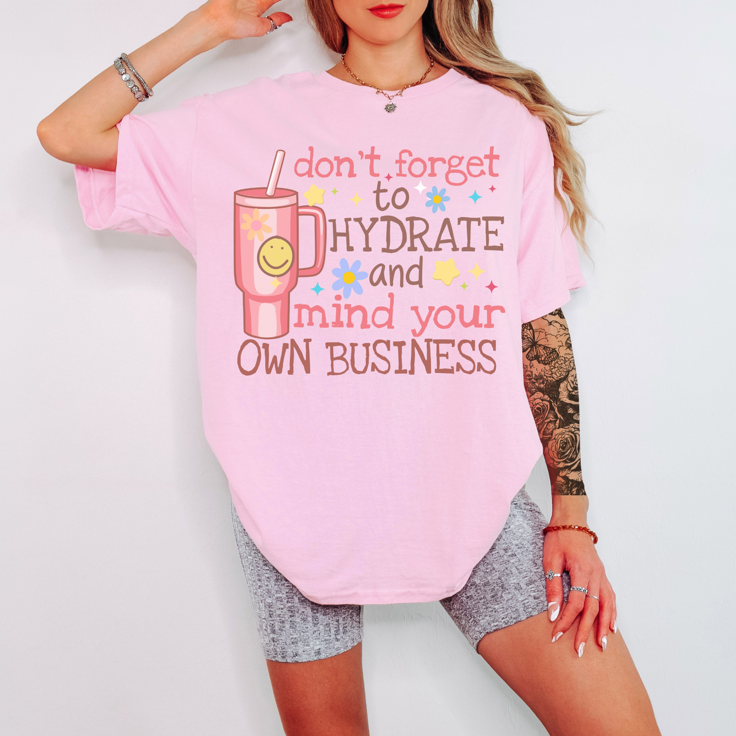 Don't forget to hydrate