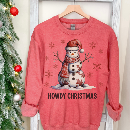 Howdy Christmas Snowman
